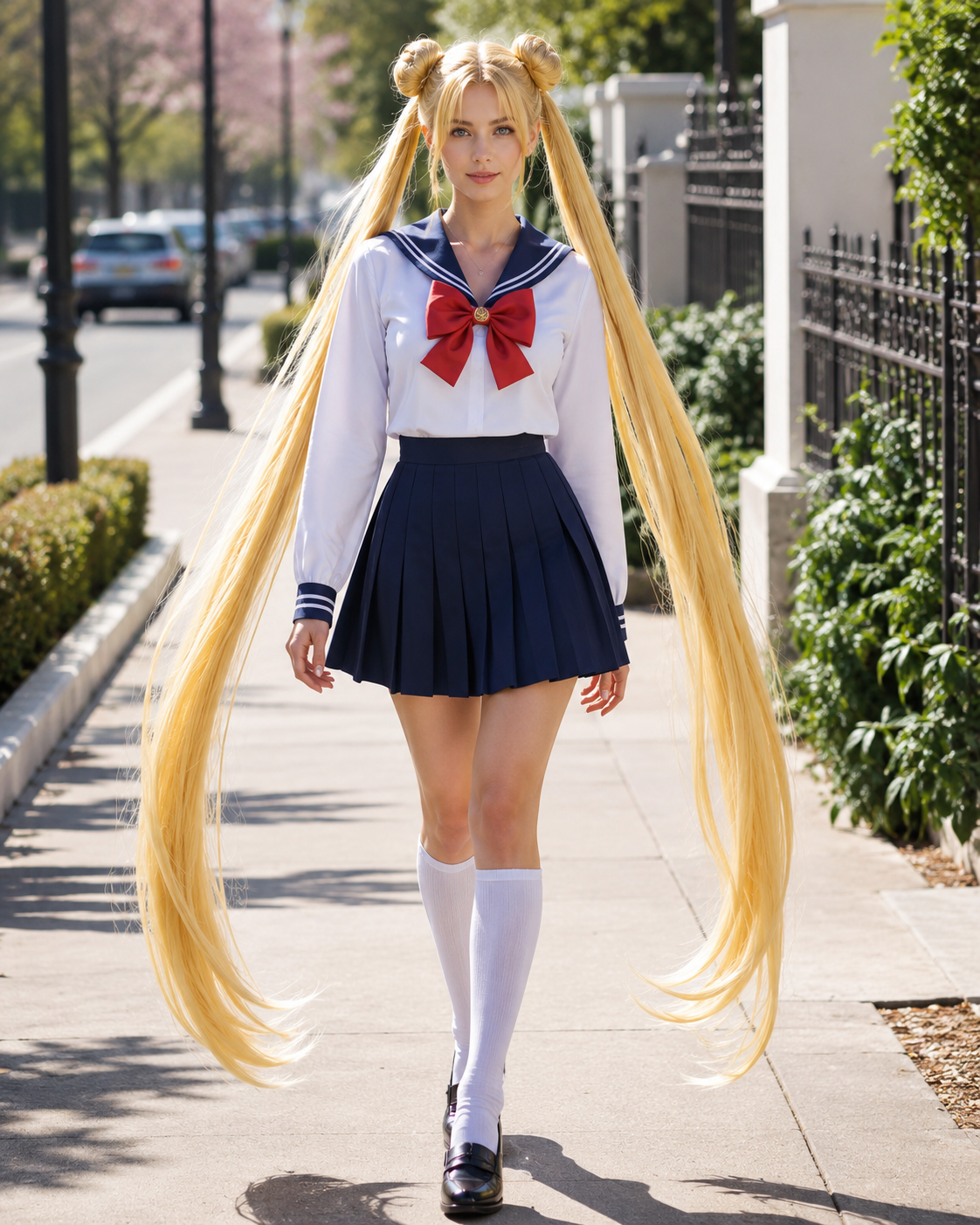 Moon Princess Odango HD Lace Wig