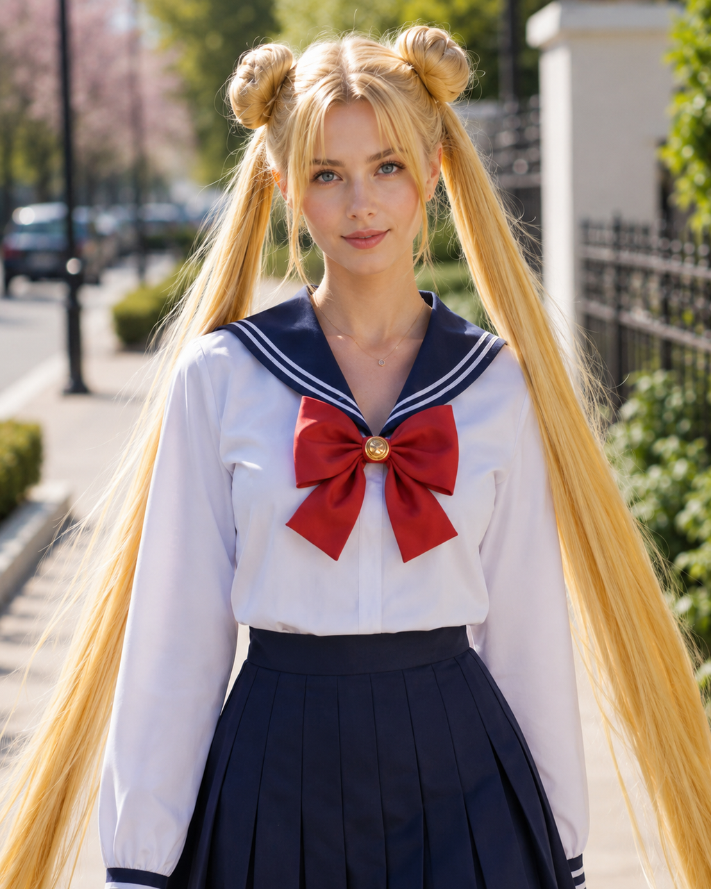 Moon Princess Odango HD Lace Wig