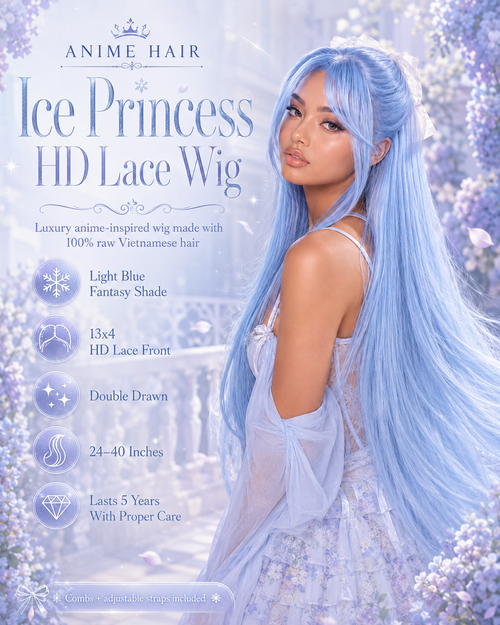 Ice Princess HD Lace Wig Design