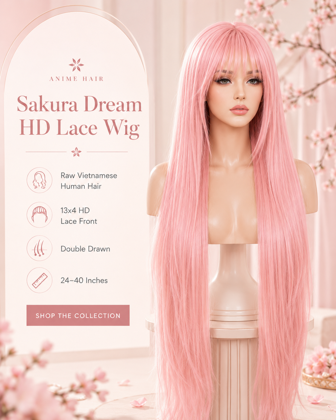 Sakura Dream HD Lace Wig