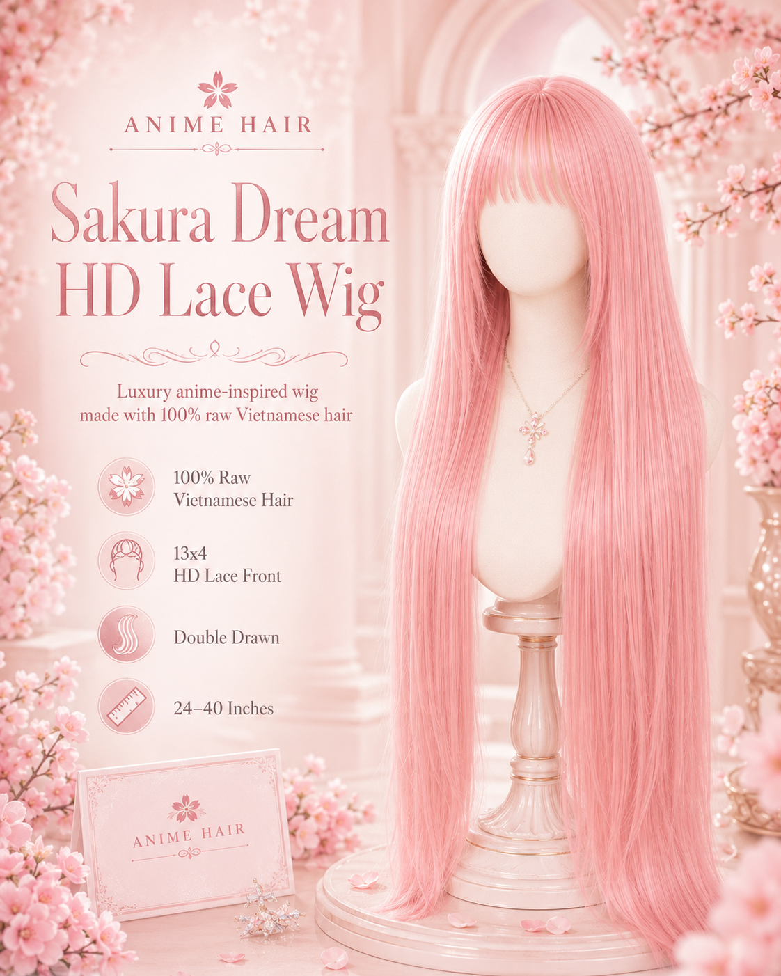 Sakura Dream HD Lace Wig