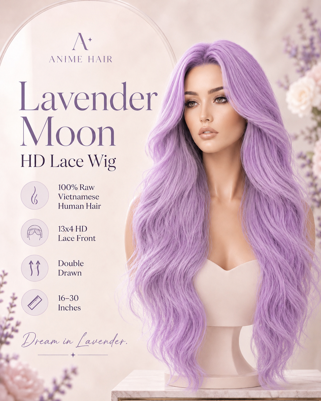 Lavender Moon HD Lace Wig