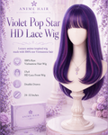 Violet Pop Star HD Lace Wig